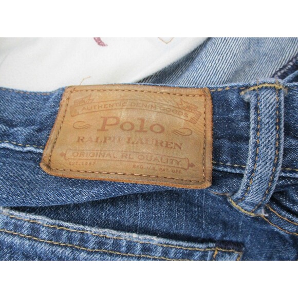 Polo Ralph Lauren Jeans Mens 38 Hampton Relaxed Straight Leg Blue Denim 38x31 - Picture 8 of 13